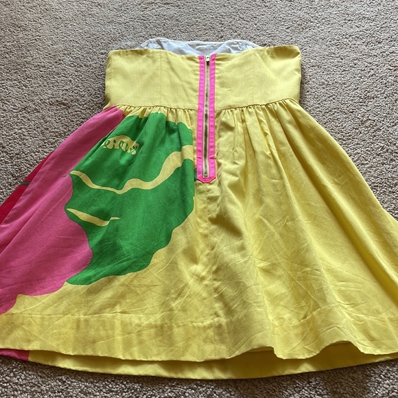 Lily Pulitzer strapless dress - Picture 6 of 6